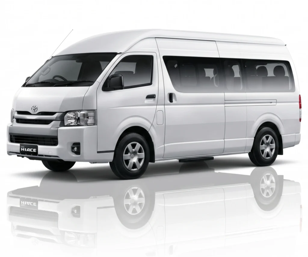 sewa hiace commuter bandung
